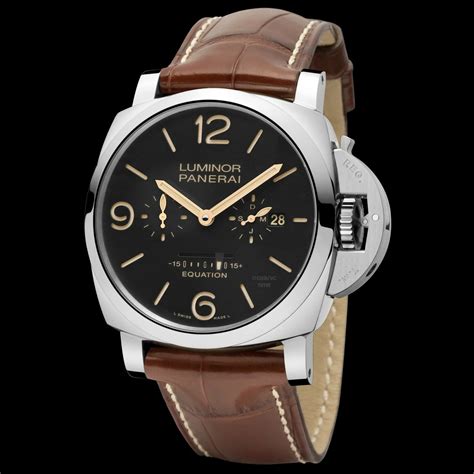 panerai equation of time sidereal movement|Panerai’s Luminor 1950 8 Days Equation of Time Titanio: A .